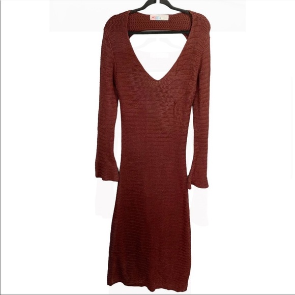 Free People Beach Colbie Sweater Maxi Dress - Picture 5 of 6